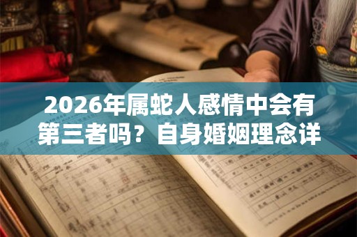 2026年属蛇人感情中会有第三者吗?自身婚姻理念详解 2026年属蛇人感情中会有第三者吗?自身婚姻理念详解