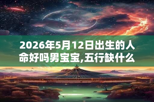 2026年5月12日出生的人命好吗男宝宝,五行缺什么 2026年5月12日出生的人命好吗男宝宝,五行缺什么