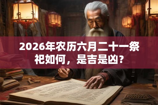 2026年农历六月二十一祭祀如何,是吉是凶? 2026年农历六月二十一祭祀如何,是吉是凶?