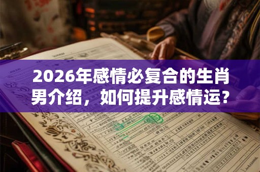 2026年感情必复合的生肖男介绍,如何提升感情运? 2026年感情必复合的生肖男介绍,如何提升感情运?