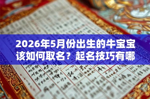 2026年5月份出生的牛宝宝该如何取名？起名技巧有哪些？