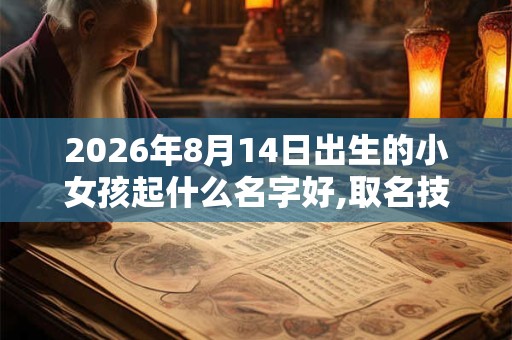2026年8月14日出生的小女孩起什么名字好,取名技巧分享 2026年8月14日出生的小女孩起什么名字好,取名技巧分享
