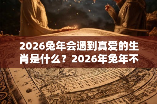2026兔年会遇到真爱的生肖是什么？2026年兔年不宜生子的属相