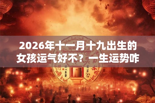 2026年十一月十九出生的女孩运气好不？一生运势咋样