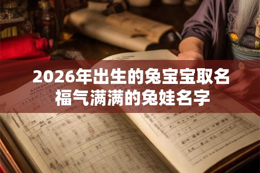 2026年出生的兔宝宝取名 福气满满的兔娃名字 2026年出生的兔宝宝取名 福气满满的兔娃名字