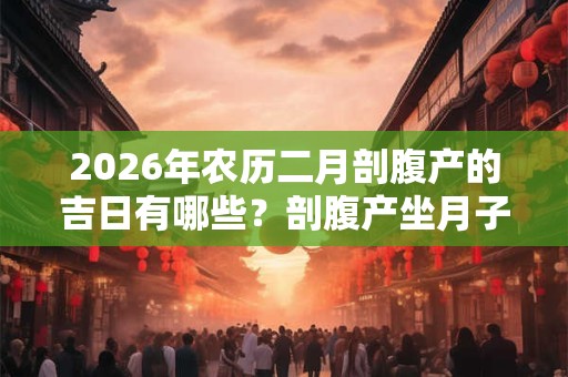 2026年农历二月剖腹产的吉日有哪些？剖腹产坐月子如何变瘦