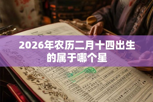 2026年农历二月十四出生的属于哪个星 2026年农历二月十四出生的属于哪个星