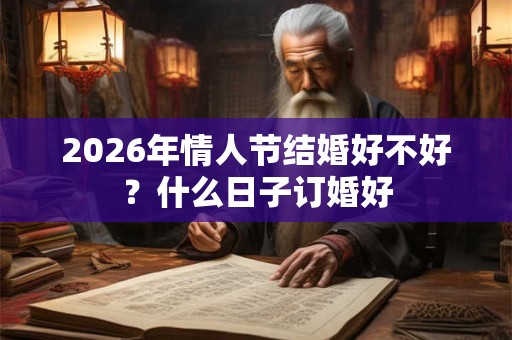 2026年情人节结婚好不好?什么日子订婚好 2026年情人节结婚好不好?什么日子订婚好