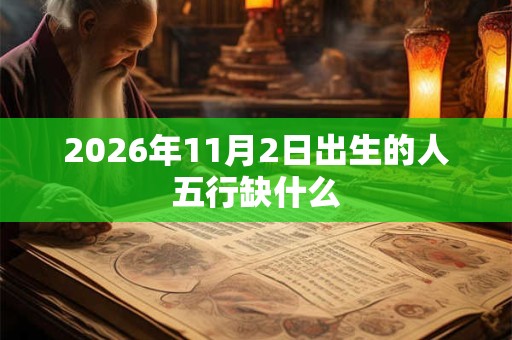 2026年11月2日出生的人五行缺什么 2026年11月2日出生的人五行缺什么
