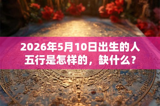 2026年5月10日出生的人五行是怎样的,缺什么? 2026年5月10日出生的人五行是怎样的,缺什么?