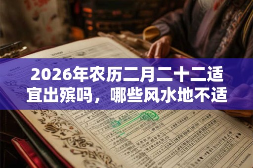 2026年农历二月二十二适宜出殡吗，哪些风水地不适合故人安葬？