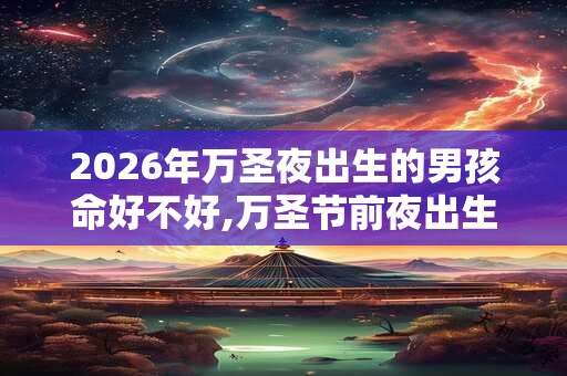 2026年万圣夜出生的男孩命好不好,万圣节前夜出生是什么命? 2026年万圣夜出生的男孩命好不好,万圣节前夜出生是什么命?