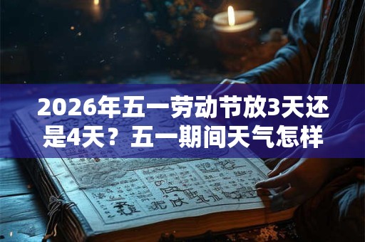 2026年五一劳动节放3天还是4天？五一期间天气怎样？