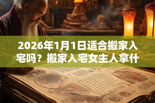 2026年1月1日适合搬家入宅吗？搬家入宅女主人拿什么？