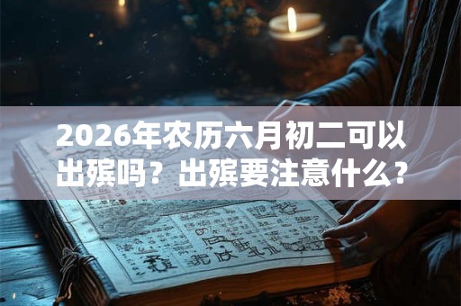 2026年农历六月初二可以出殡吗？出殡要注意什么？