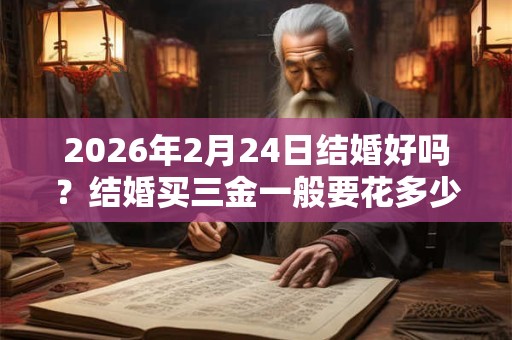 2026年2月24日结婚好吗?结婚买三金一般要花多少钱? 2026年2月24日结婚好吗?结婚买三金一般要花多少钱?