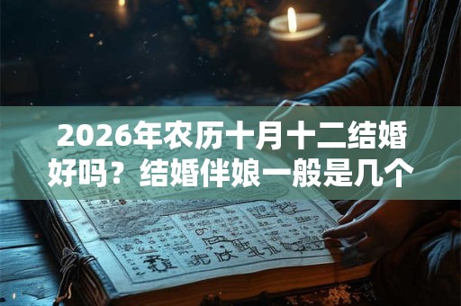 2026年农历十月十二结婚好吗？结婚伴娘一般是几个？