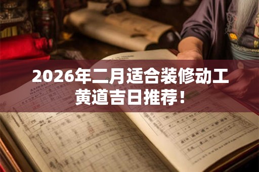 2026年二月适合装修动工黄道吉日推荐！