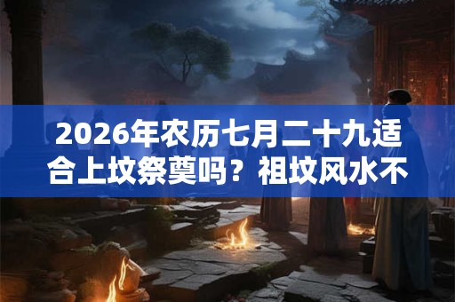 2026年农历七月二十九适合上坟祭奠吗?祖坟风水不好的现象 2026年农历七月二十九适合上坟祭奠吗?祖坟风水不好的现象