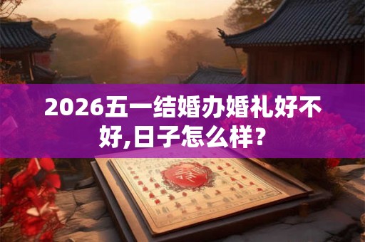 2026五一结婚办婚礼好不好,日子怎么样？