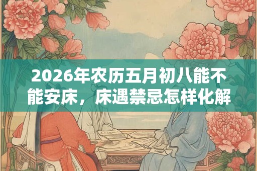 2026年农历五月初八能不能安床,床遇禁忌怎样化解? 2026年农历五月初八能不能安床,床遇禁忌怎样化解?