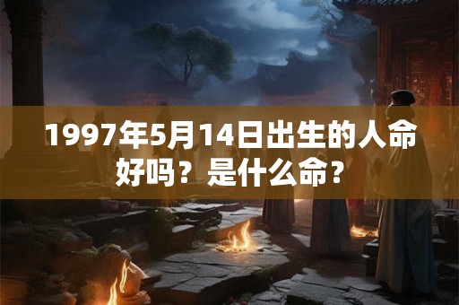 1997年5月14日出生的人命好吗?是什么命? 1997年5月14日出生的人命好吗?是什么命?