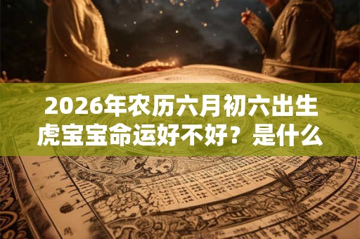 2026年农历六月初六出生虎宝宝命运好不好？是什么命？