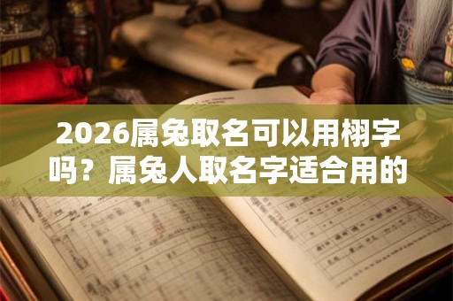 2026属兔取名可以用栩字吗？属兔人取名字适合用的字