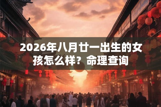 2026年八月廿一出生的女孩怎么样?命理查询 2026年八月廿一出生的女孩怎么样?命理查询