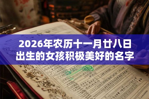 2026年农历十一月廿八日出生的女孩积极美好的名字精选 2026年农历十一月廿八日出生的女孩积极美好的名字精选