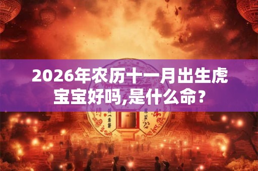 2026年农历十一月出生虎宝宝好吗,是什么命？