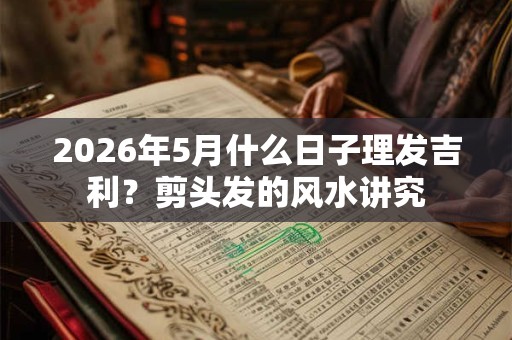 2026年5月什么日子理发吉利？剪头发的风水讲究