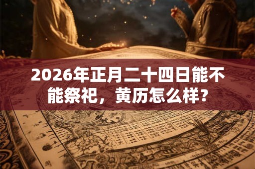 2026年正月二十四日能不能祭祀，黄历怎么样？