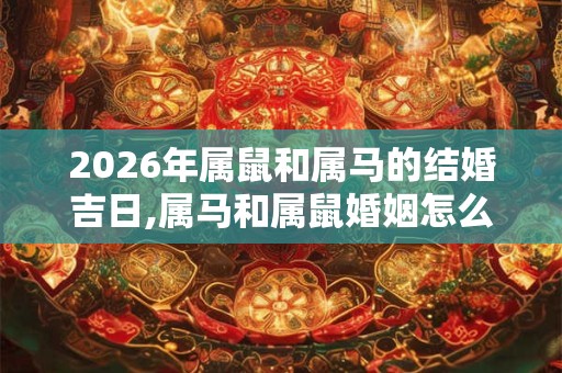 2026年属鼠和属马的结婚吉日,属马和属鼠婚姻怎么样? 2026年属鼠和属马的结婚吉日,属马和属鼠婚姻怎么样?
