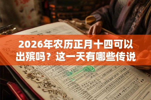 2026年农历正月十四可以出殡吗？这一天有哪些传说？