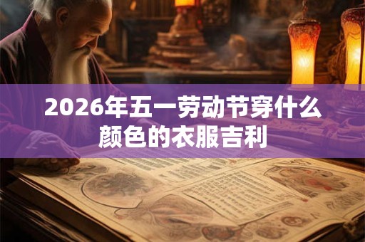 2026年五一劳动节穿什么颜色的衣服吉利