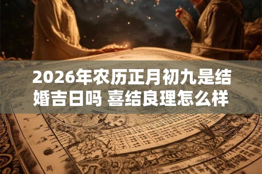 2026年农历正月初九是结婚吉日吗 喜结良理怎么样