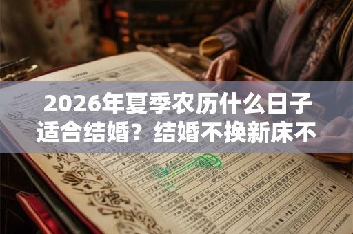 2026年夏季农历什么日子适合结婚?结婚不换新床不吉利 2026年夏季农历什么日子适合结婚?结婚不换新床不吉利