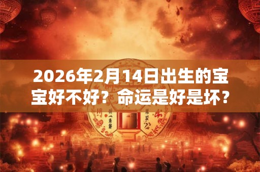 2026年2月14日出生的宝宝好不好？命运是好是坏？