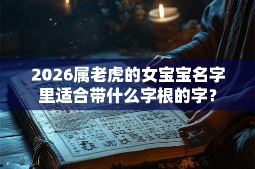 2026属老虎的女宝宝名字里适合带什么字根的字? 2026属老虎的女宝宝名字里适合带什么字根的字?