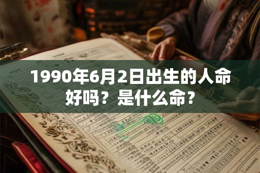 1990年6月2日出生的人命好吗?是什么命? 1990年6月2日出生的人命好吗?是什么命?
