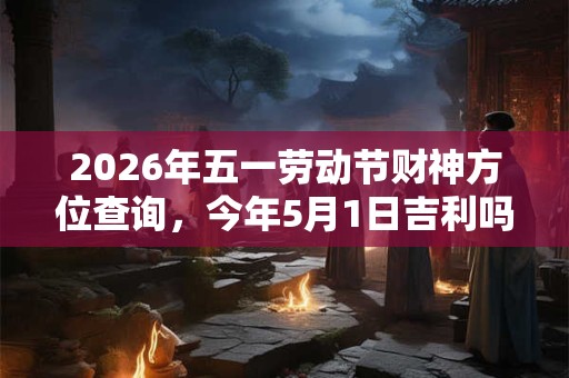 2026年五一劳动节财神方位查询，今年5月1日吉利吗