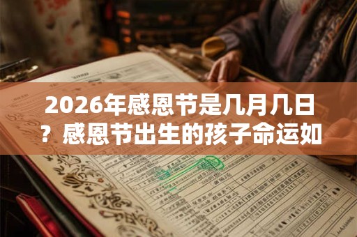 2026年感恩节是几月几日?感恩节出生的孩子命运如何 2026年感恩节是几月几日?感恩节出生的孩子命运如何