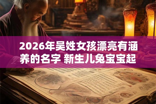 2026年吴姓女孩漂亮有涵养的名字 新生儿兔宝宝起名 2026年吴姓女孩漂亮有涵养的名字 新生儿兔宝宝起名