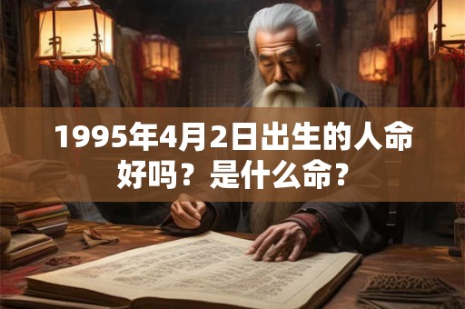 1995年4月2日出生的人命好吗？是什么命？
