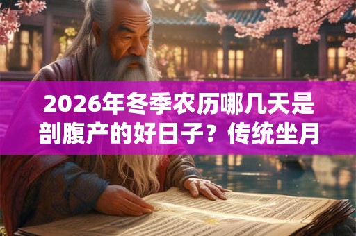 2026年冬季农历哪几天是剖腹产的好日子?传统坐月子是多少天 2026年冬季农历哪几天是剖腹产的好日子?传统坐月子是多少天