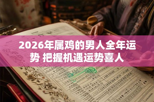 2026年属鸡的男人全年运势 把握机遇运势喜人