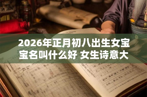 2026年正月初八出生女宝宝名叫什么好 女生诗意大方名字