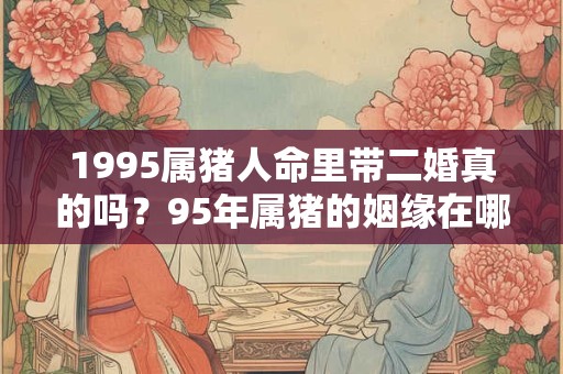 1995属猪人命里带二婚真的吗?95年属猪的姻缘在哪一年? 1995属猪人命里带二婚真的吗?95年属猪的姻缘在哪一年?