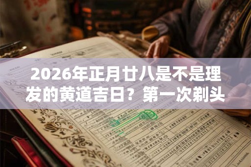 2026年正月廿八是不是理发的黄道吉日?第一次剃头 2026年正月廿八是不是理发的黄道吉日?第一次剃头